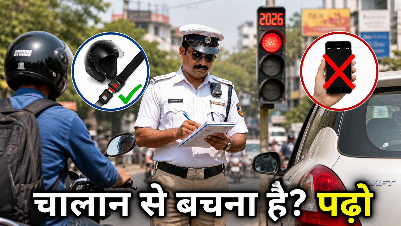 Driving Rules in India 2026: Police Checking, Fines & Accident Safety Guide (Hinglish)